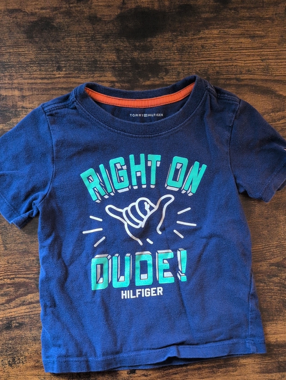 💙2/$20💙 Tommy Hilfiger Navy Tee 2T